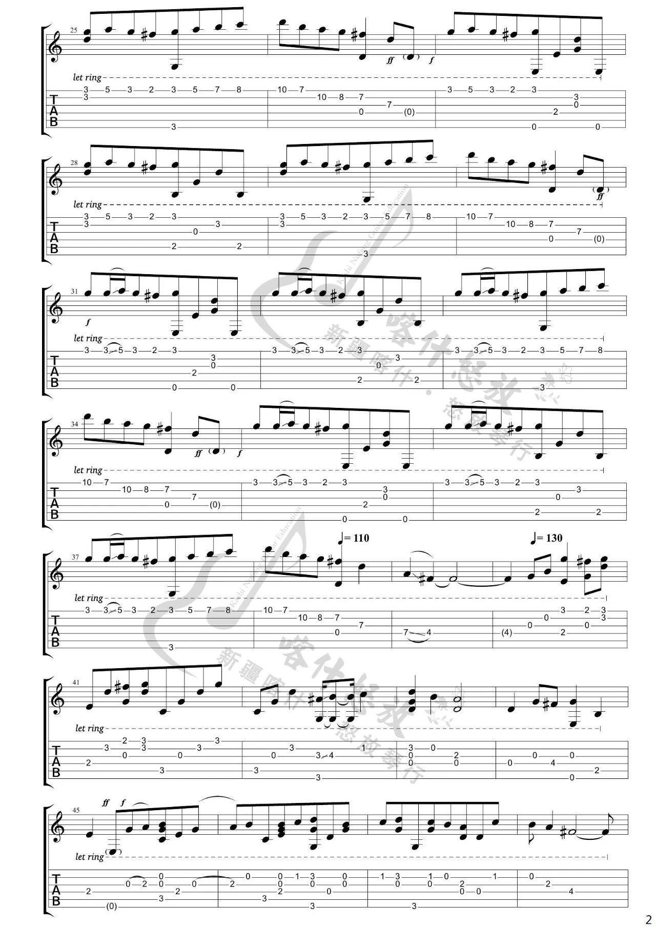River-Flows-In-You指弹吉他谱2-郑成河